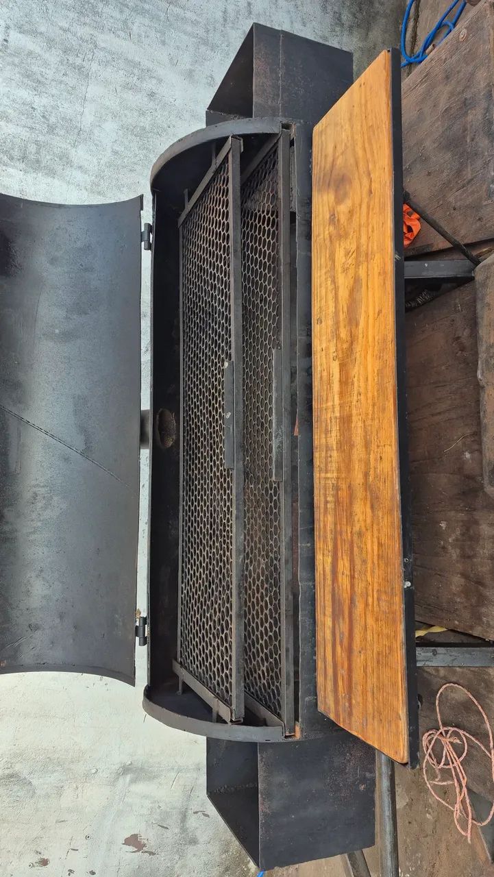 Churrasqueira pit smoker defumar 