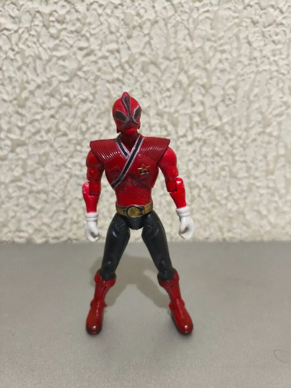 Ranger Vermelho Power Rangers Samurai boneco 