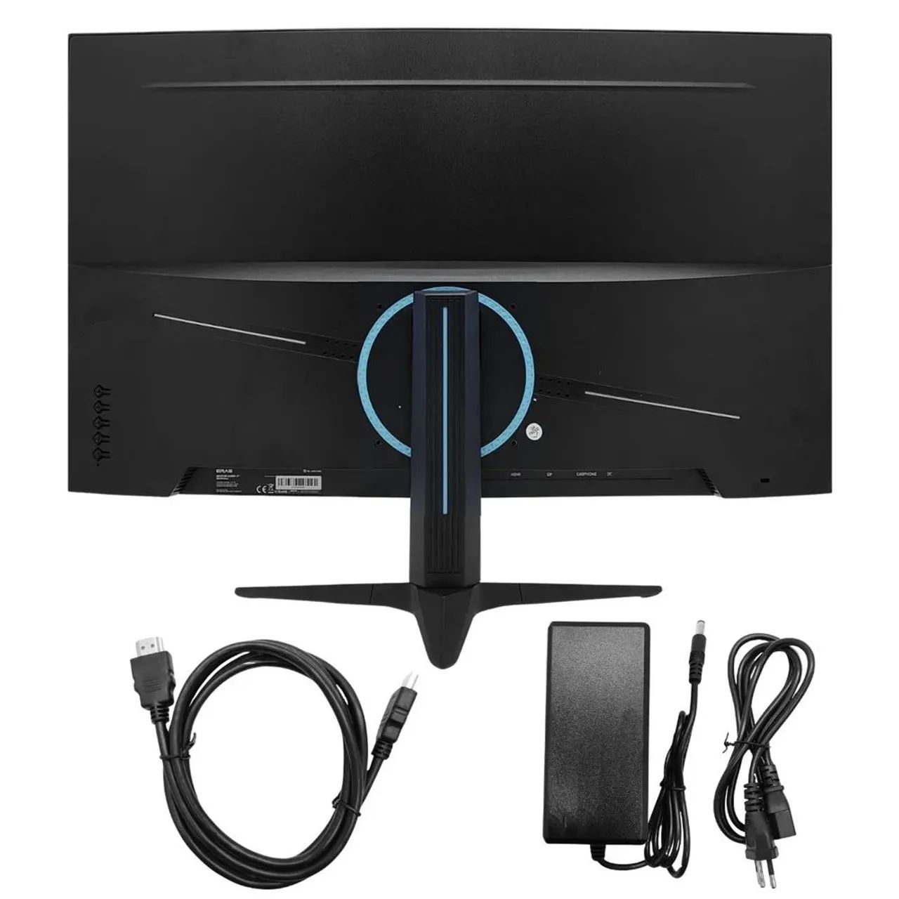 Monitor "27" Preto Curvo - Foto 2