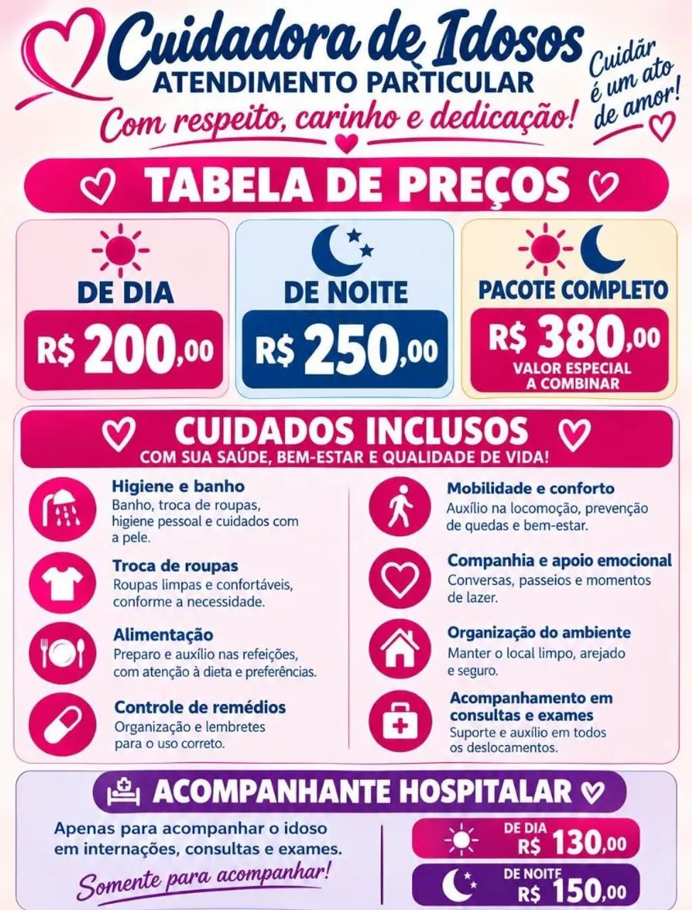 Cuidadora de idoso