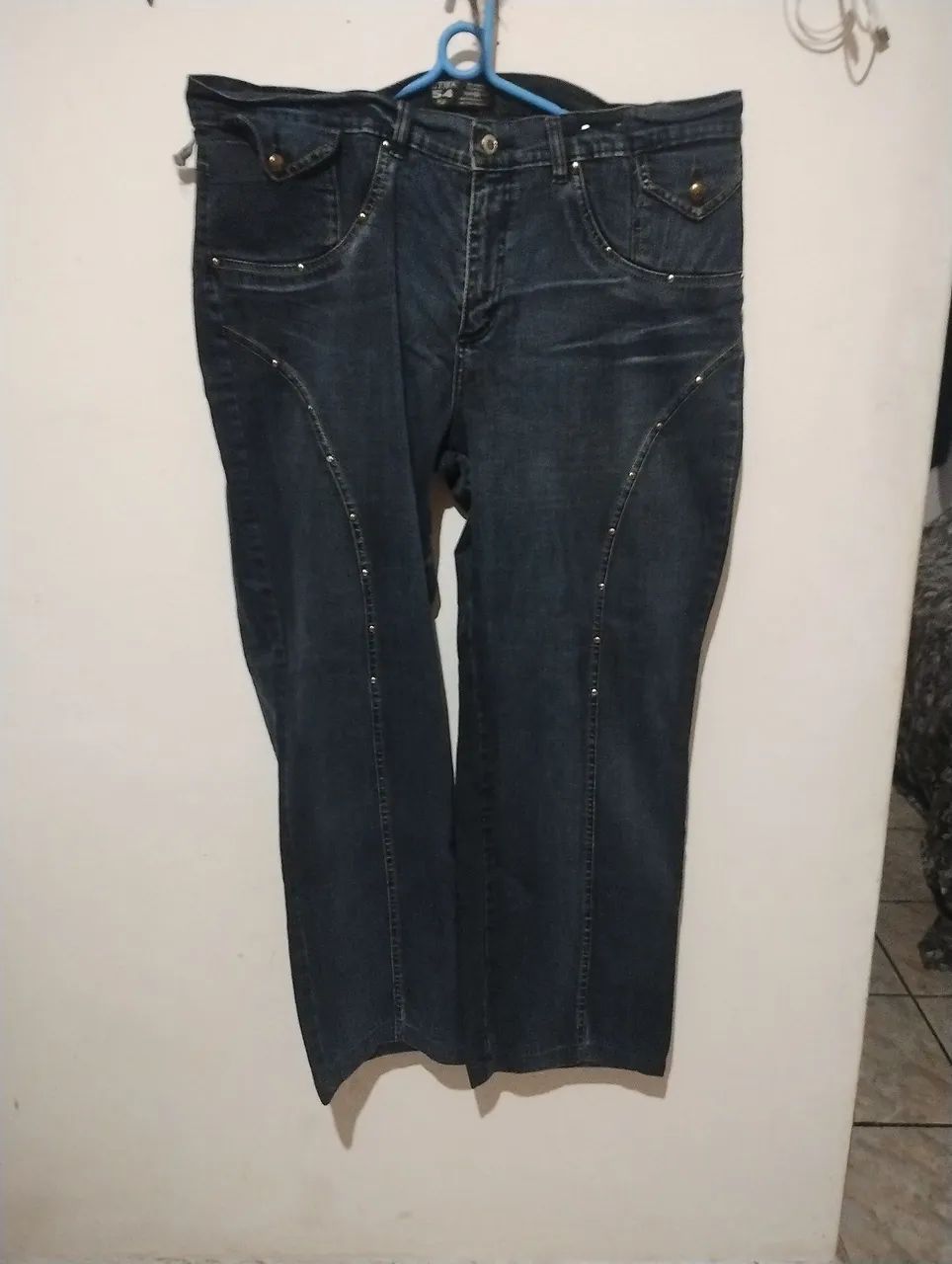 Calça jeans feminina 54