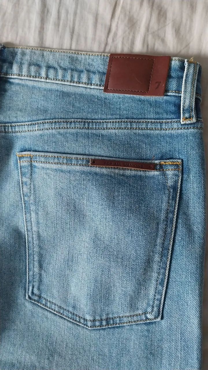 Calça jeans masculina 7 for all original 