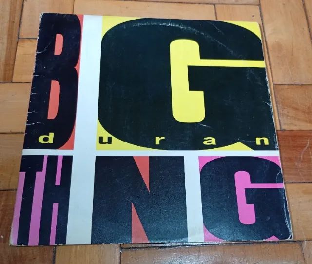 Lp Duran Duran Big Thing - Gatefold, disco vinil pop rock
