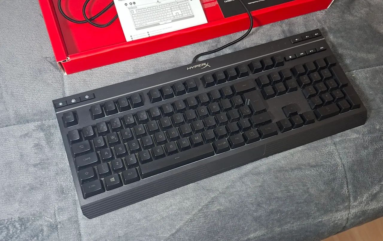 Teclado Gamer Hyperx Alloy Core RGB - POUCO USADO - Foto 4