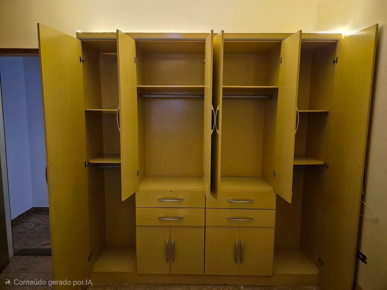 Guarda roupa 10 portas - Foto 2