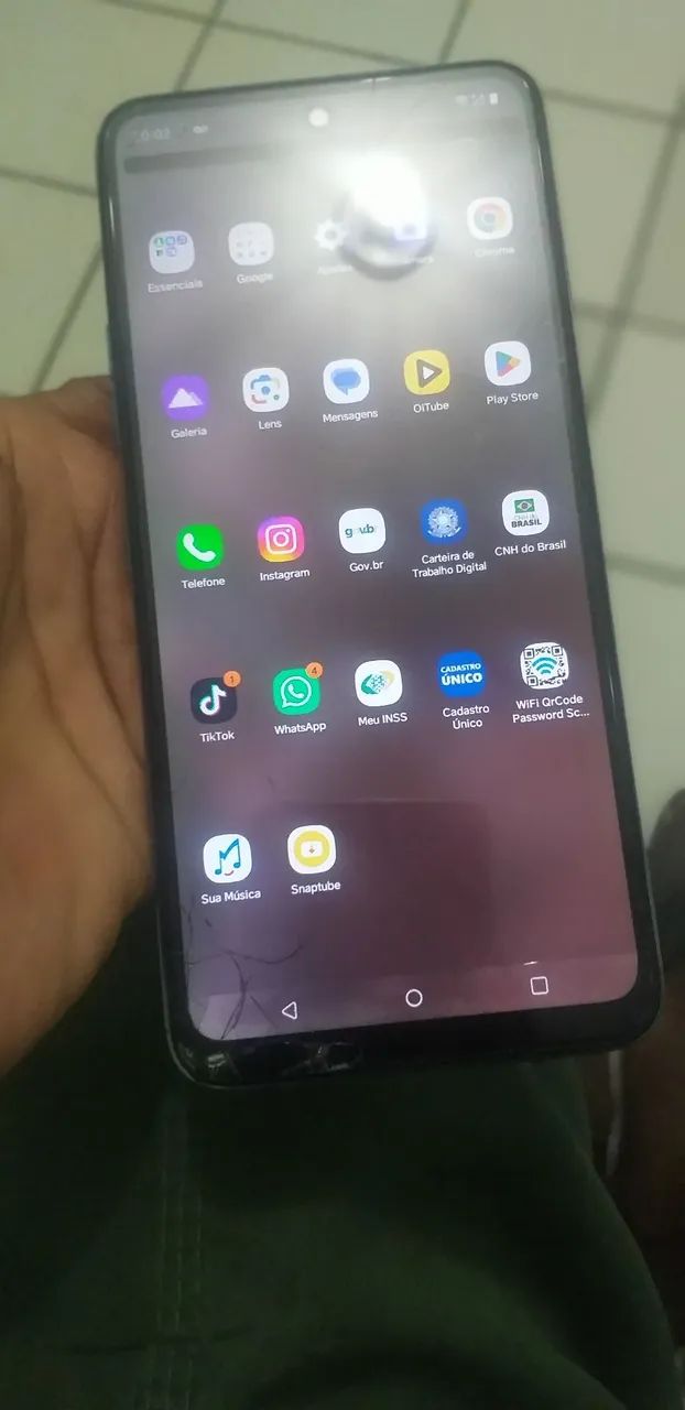 Vendo LG k62 plus 128 gigas 200 reais  - Foto 2