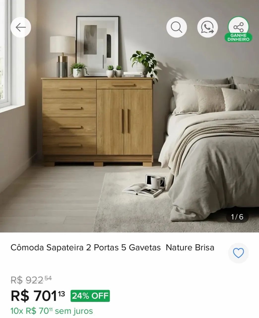 Cômoda sapateira  - Foto 5