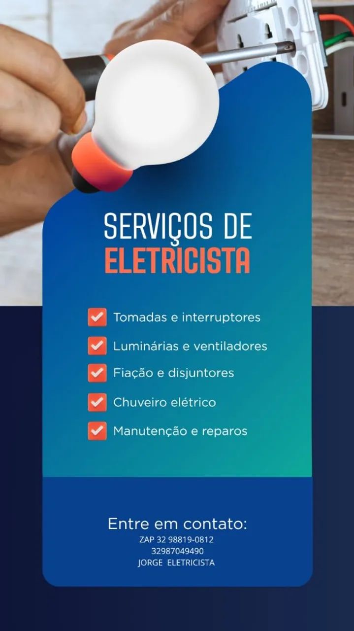 ELETRICISTA JORGE (32  *) ( *
