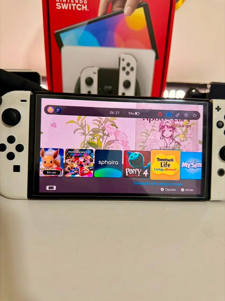 Nintendo Swtich Oled Desbloqueado  - Foto 5
