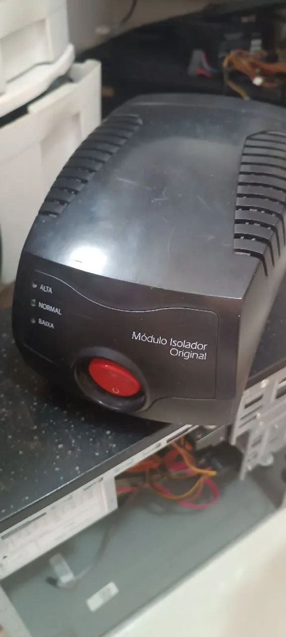 Módulo isolador funcionando 