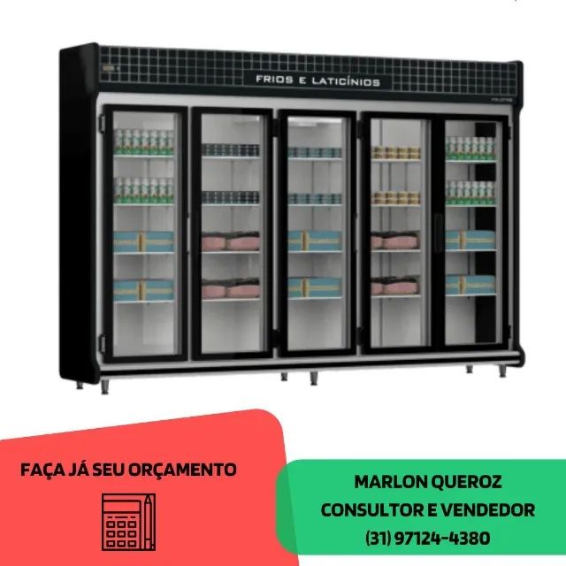 Freezer Refrigerador 5 Portas Polo Frio 220v