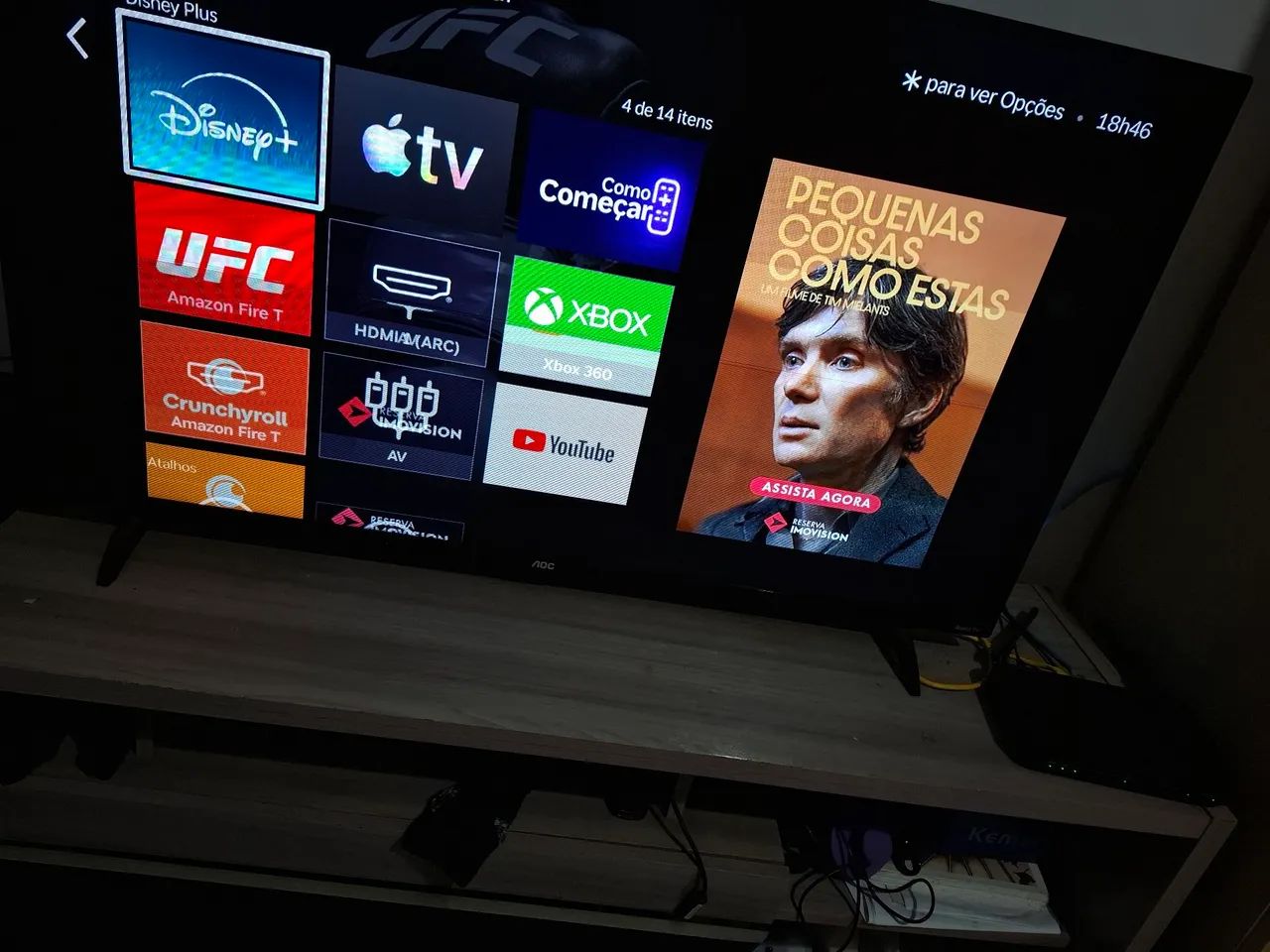 TV AOC ROKU 43 pol
