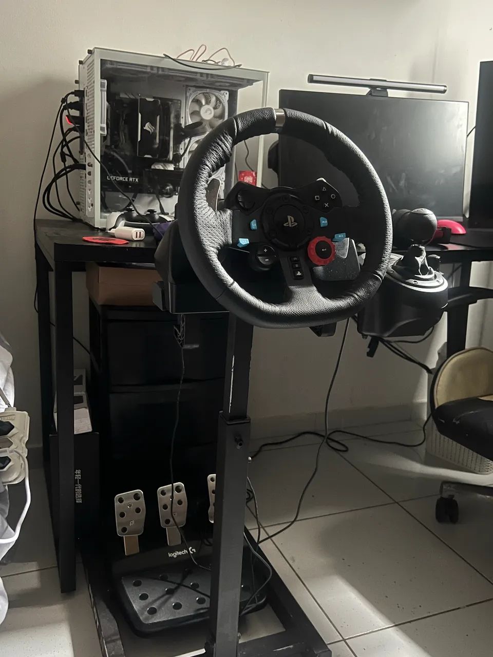 Volante g29 COMPLETO !! (Câmbio e cockpit)  - Foto 3