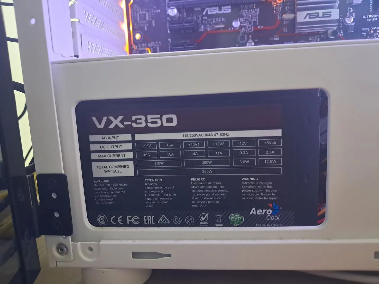 Fonte para computador vx 350w