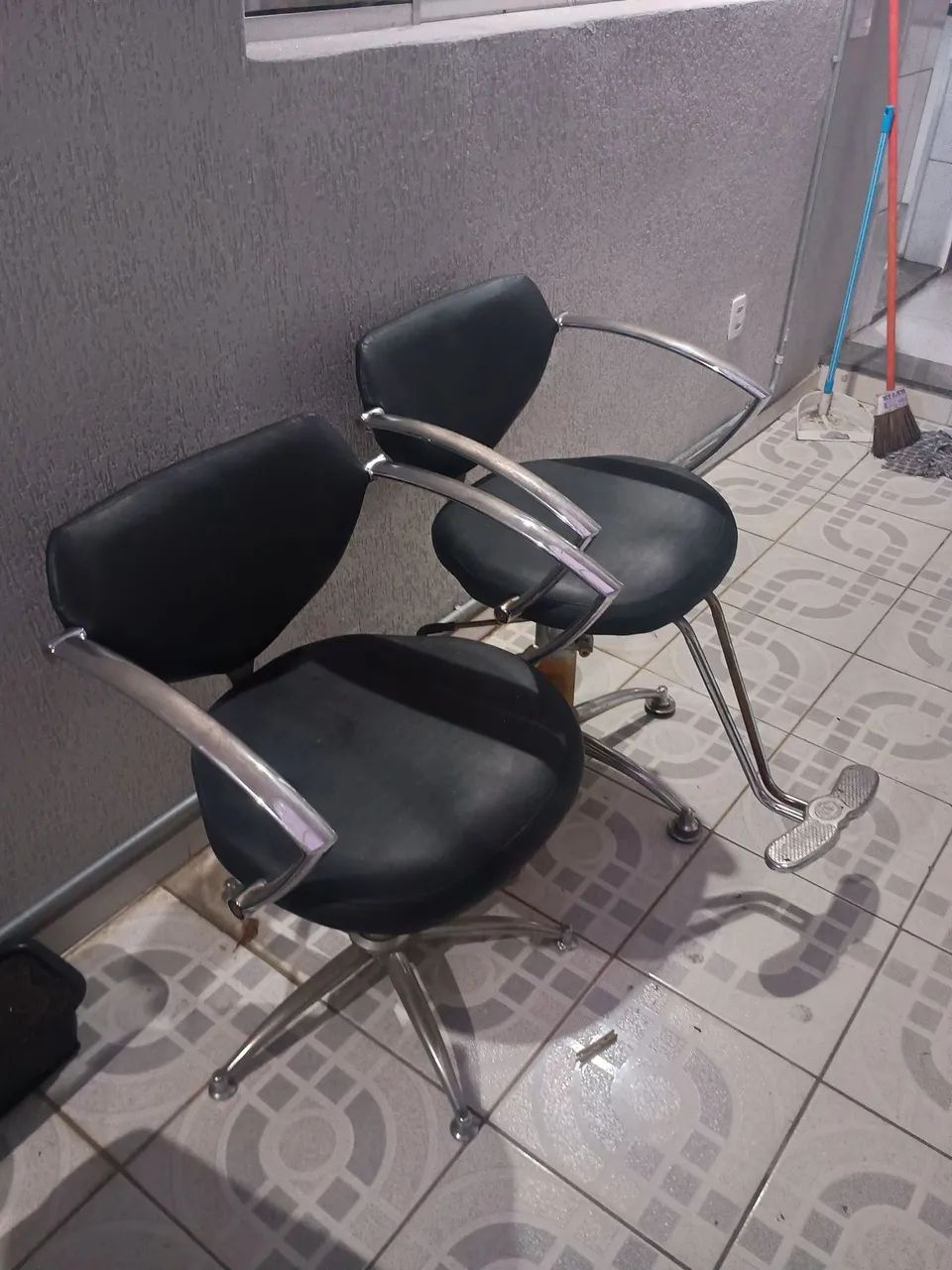 Cadeiras de cabeleireiro 