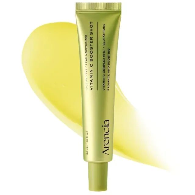 Arencia Vita C Booster Shot com Glutationa, Niacinamida e Vita E
