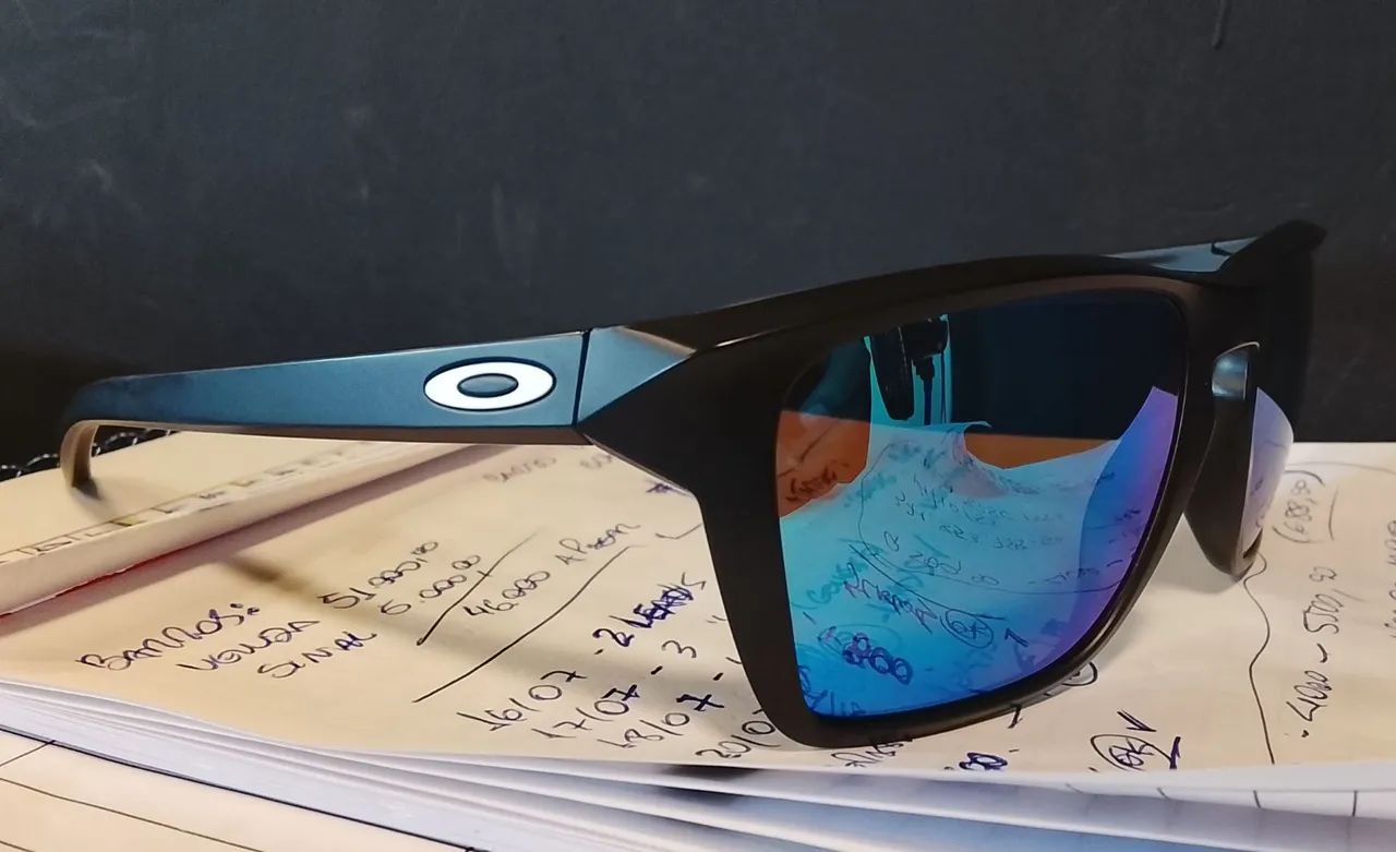 Óculos Oakley Sylas Frame Azul PRIZM - Foto 3