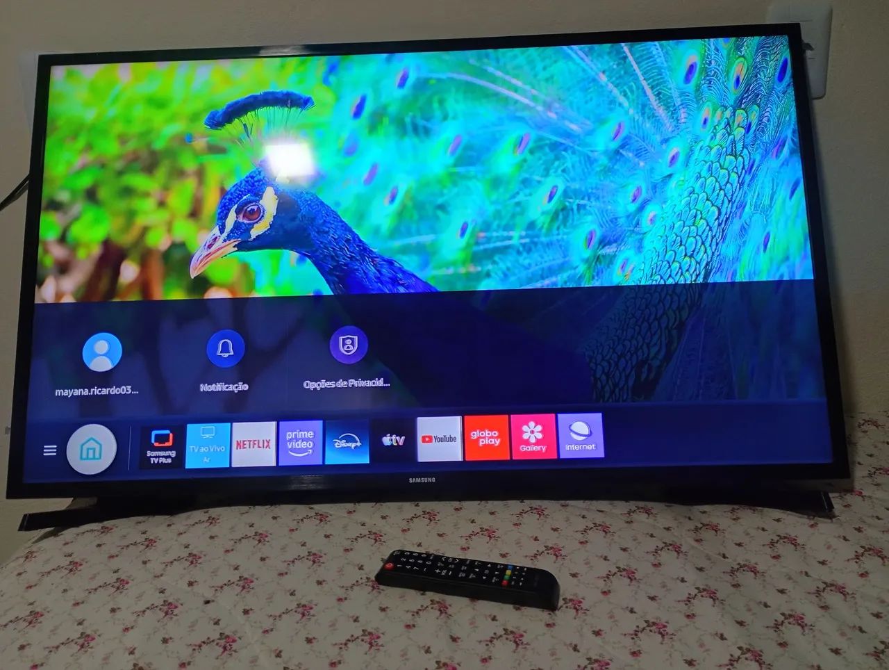 Tv smart Samsung 43 polegadas 4k  - Foto 3