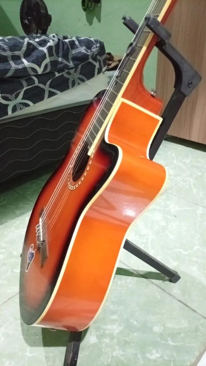 Violão elétrico nylon  - Foto 4