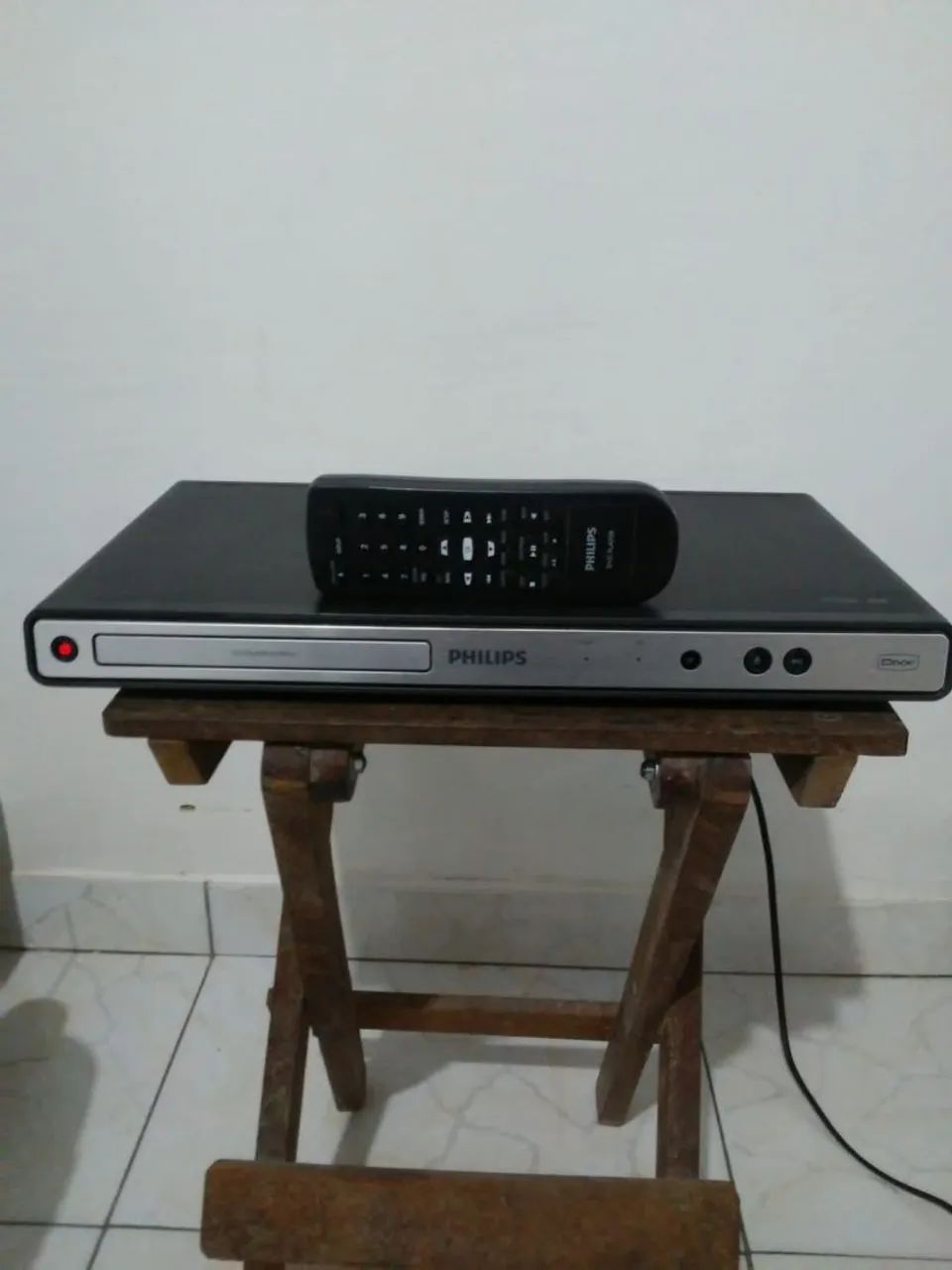 Aparelho DVD Philips com controle 