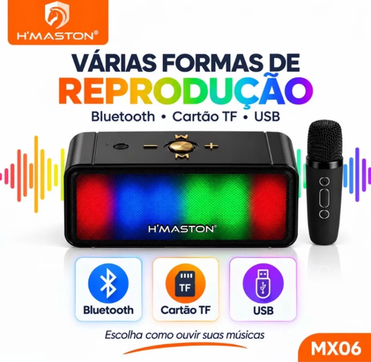 Karaokê com microfone  - Foto 2