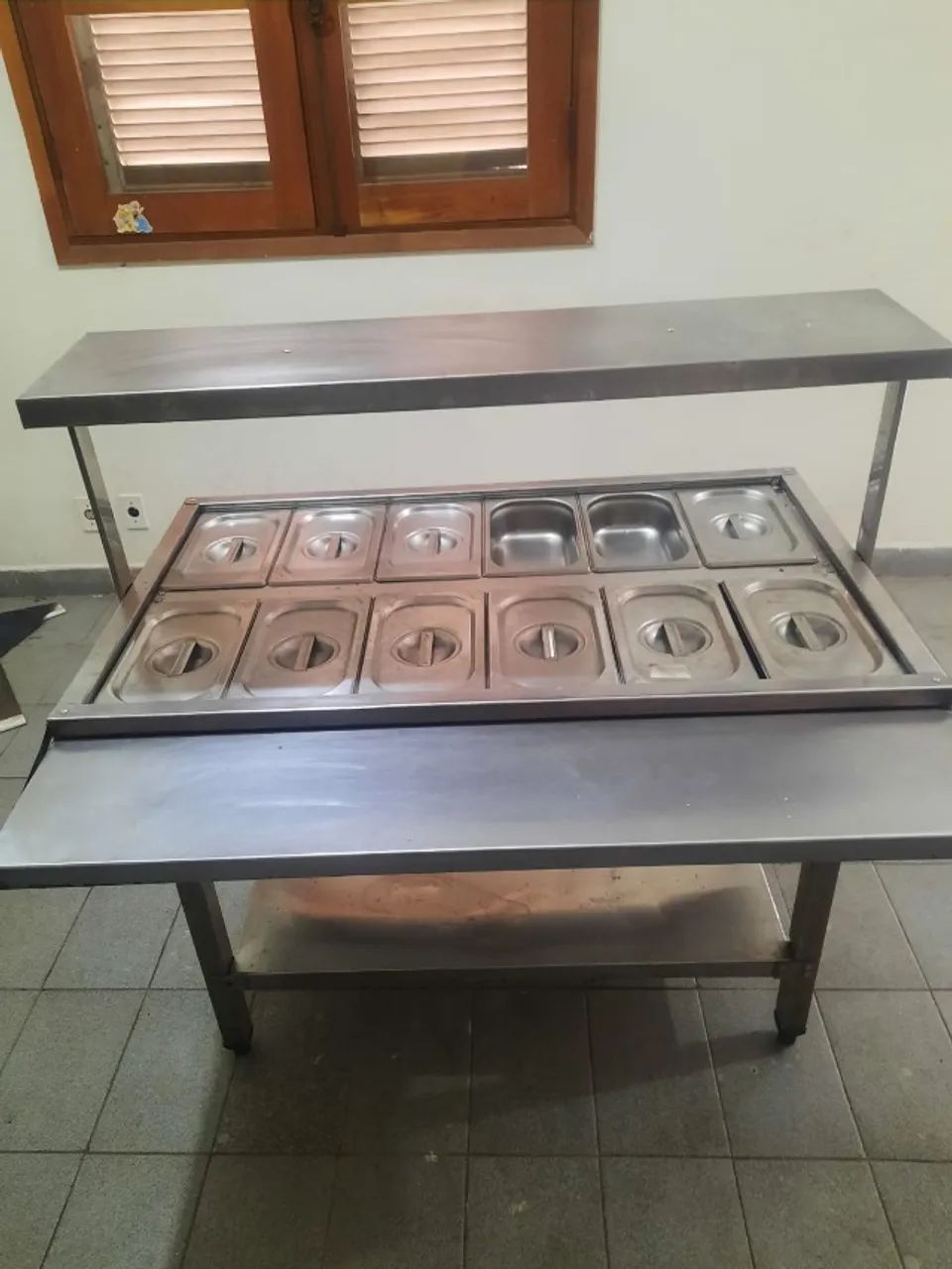 Buffet Termico 12 Cubas Inox 220V - Foto 2