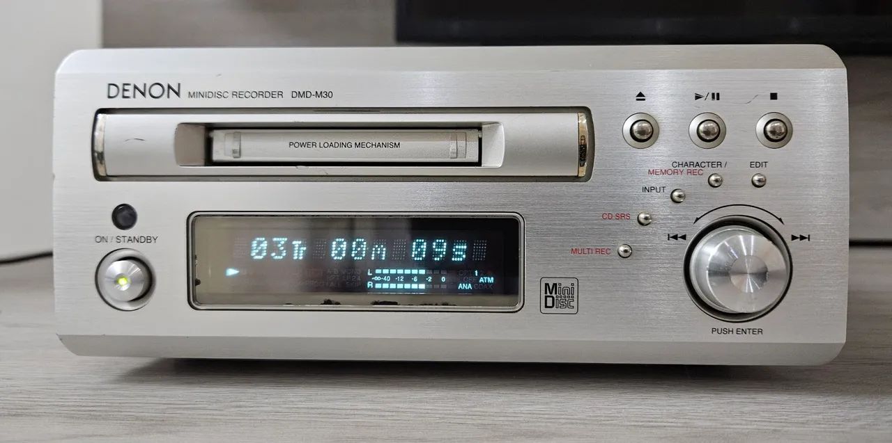 Md Minidisc Denon - Aparelho Japonês Raro! - Aparelhos de Som
