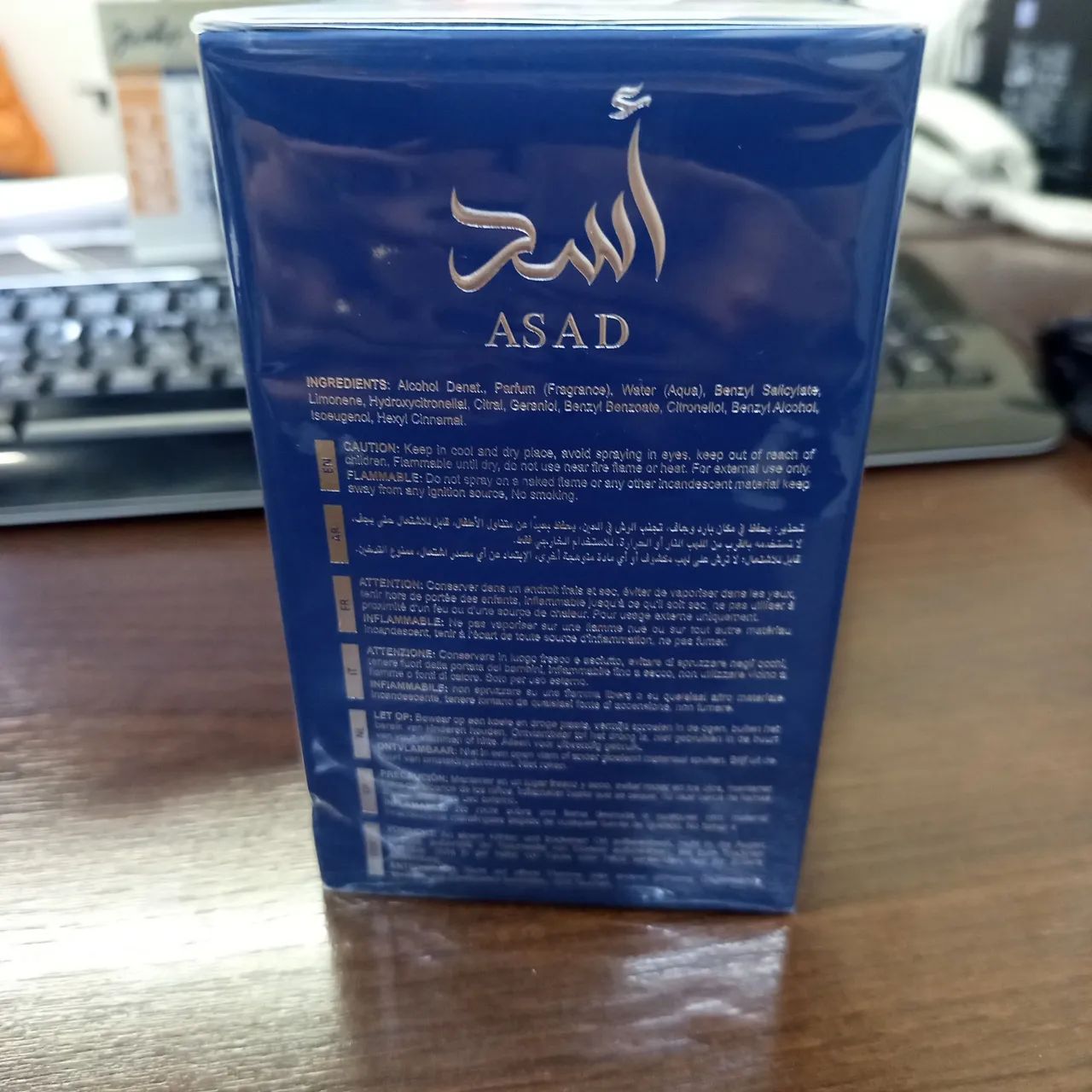 Zanzibar Assad lattafa perfume masculino árabe ORIGINAL  - Foto 5