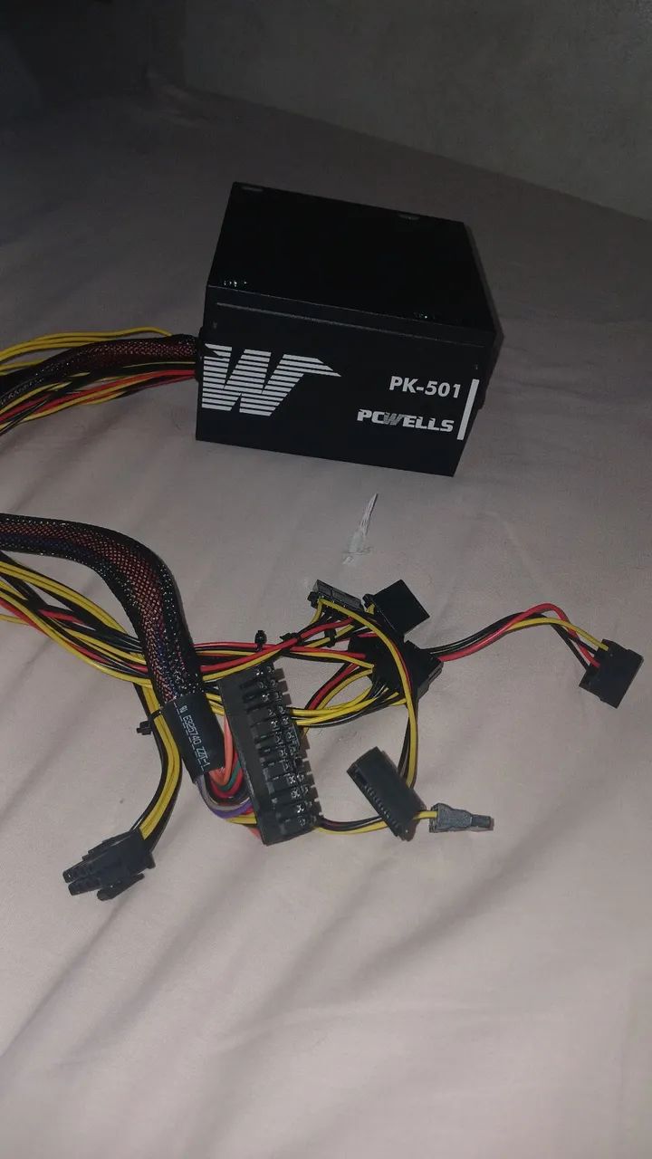 Fonte 500W pcwells - Foto 2