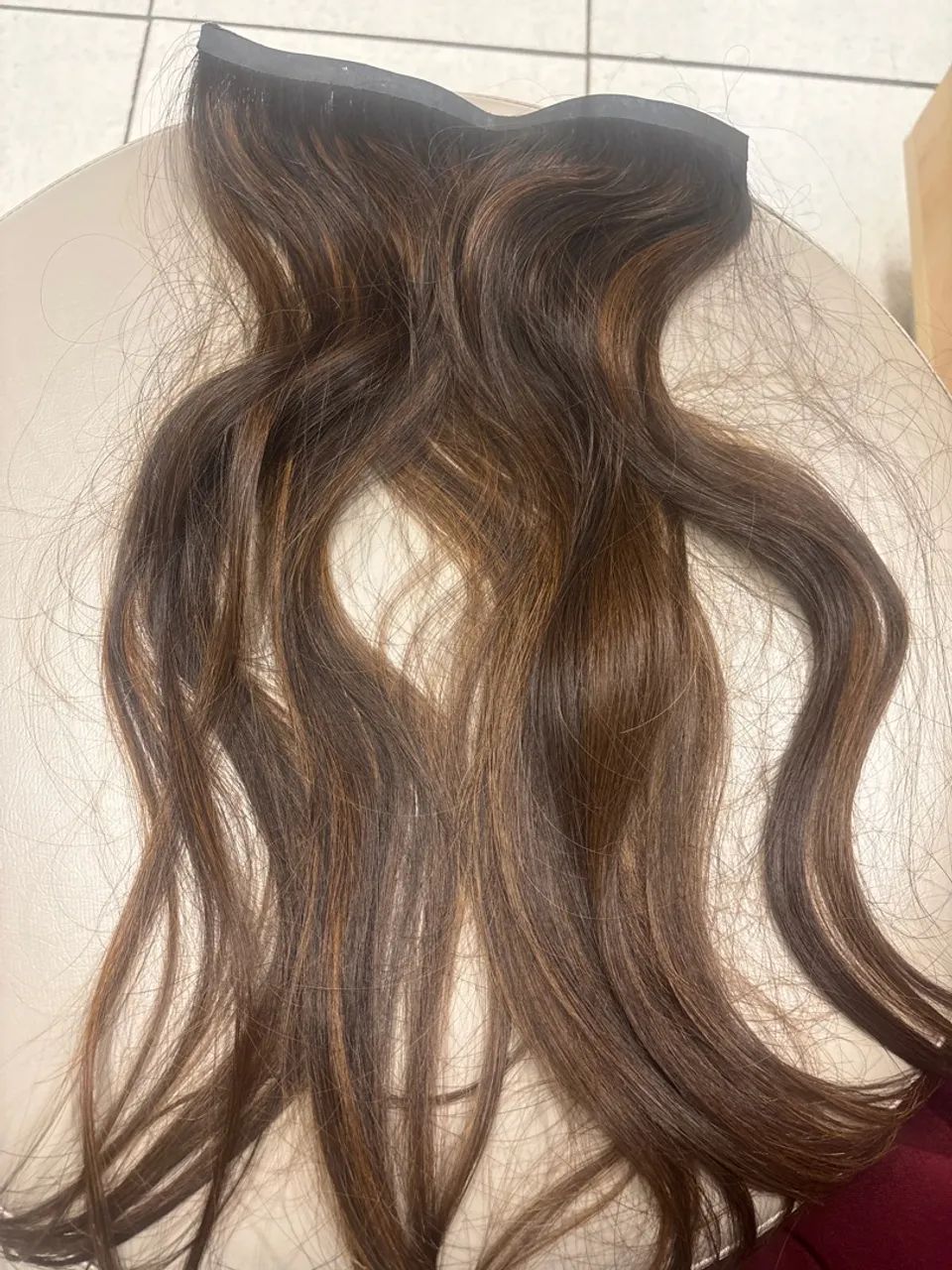 Cabelo 100% humano 