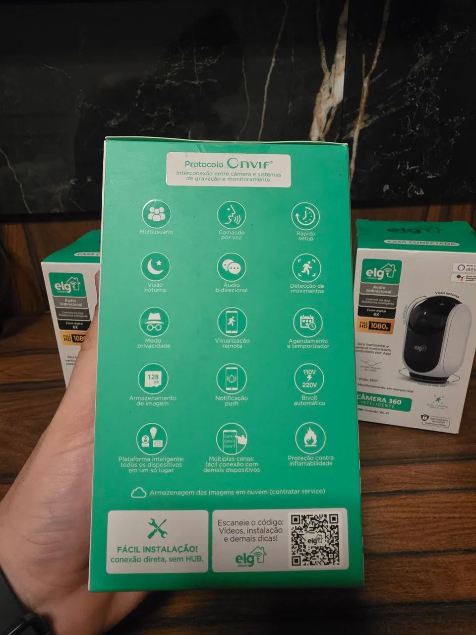 Camera inteligente ELG 360 nova + NF - Foto 5