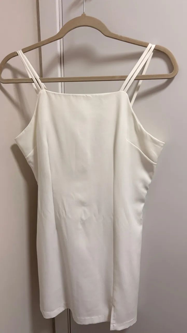 Vestido curto branco - Foto 2