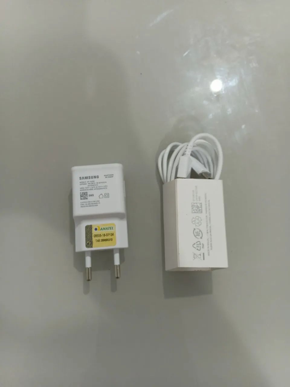 Carregador Samsung Turbo Original 15W (Com Caixa e Cabo)
