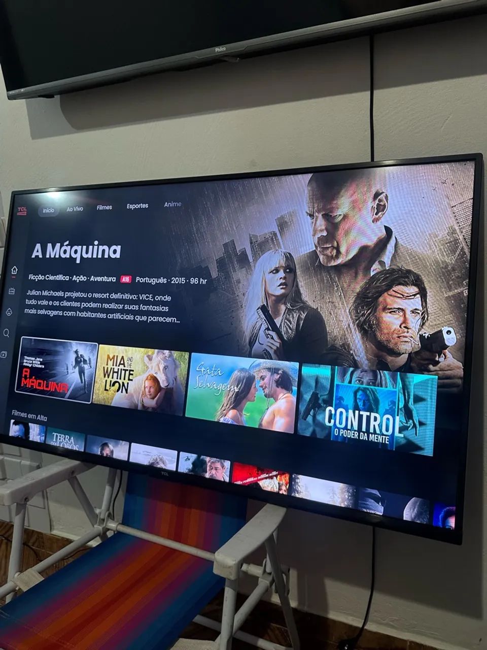 Smartv 50 4 k TCL 1299$ sem choro  - Foto 4