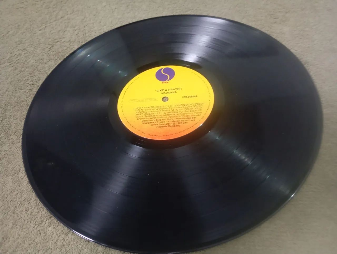 Lp Disco Vinil MADONNA com Encarte ÓTIMO ESTADO  - Foto 5