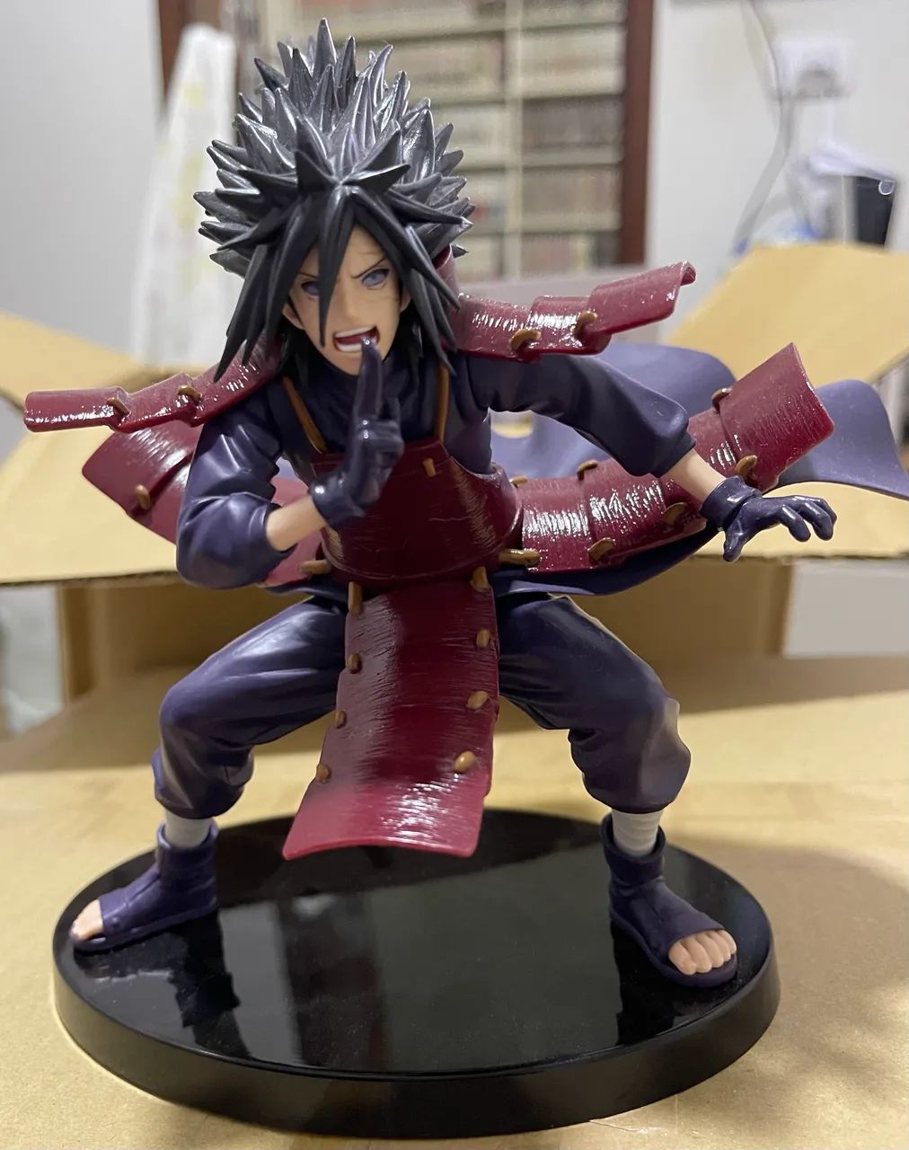 Madara Uchiha Figure Banpresto Na Caixa  - Foto 2
