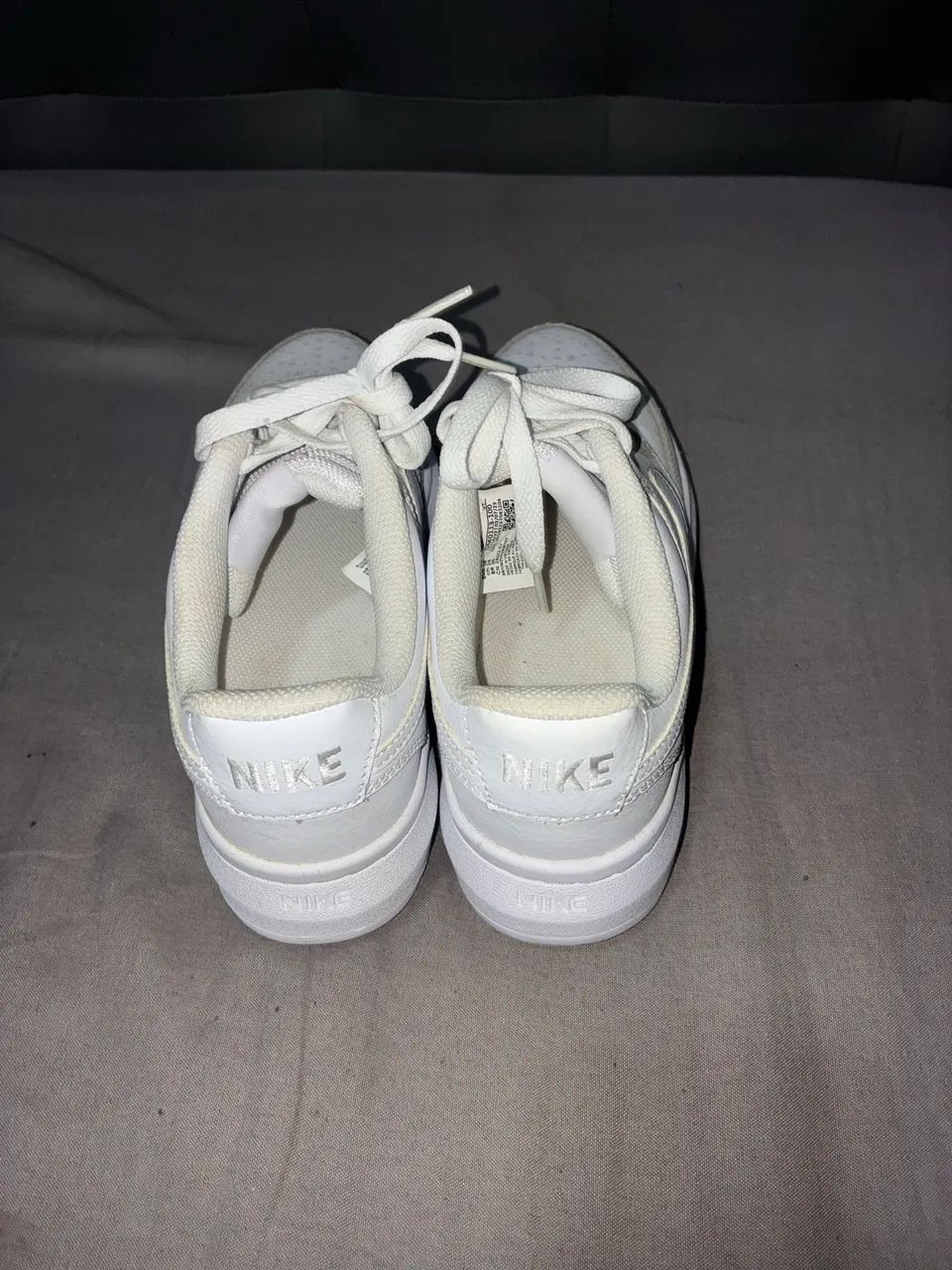 Nike court vision alta branco original 