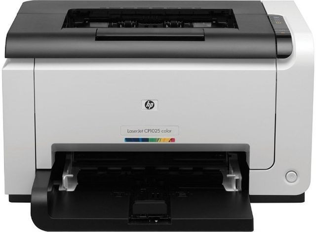 Impressora laser colorida hp pro cp1025