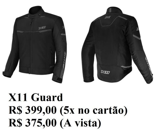 jaqueta x11 guard é boa