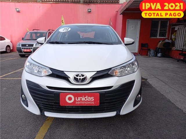 TOYOTA YARIS 2019 1.5 16V FLEX SEDAN XL MANUAL