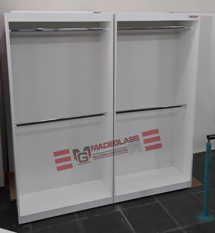 kit c/ 2 Armario Cabideiro p/ Roupas - Parcelamos em 12x sem juros no cartão