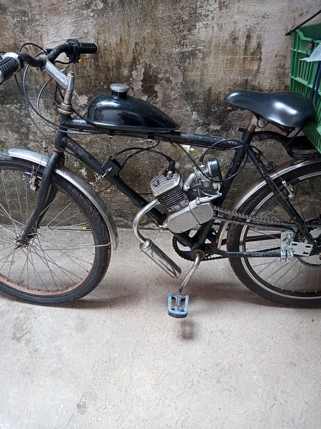Bicicleta motorizada 80 cilidranda 