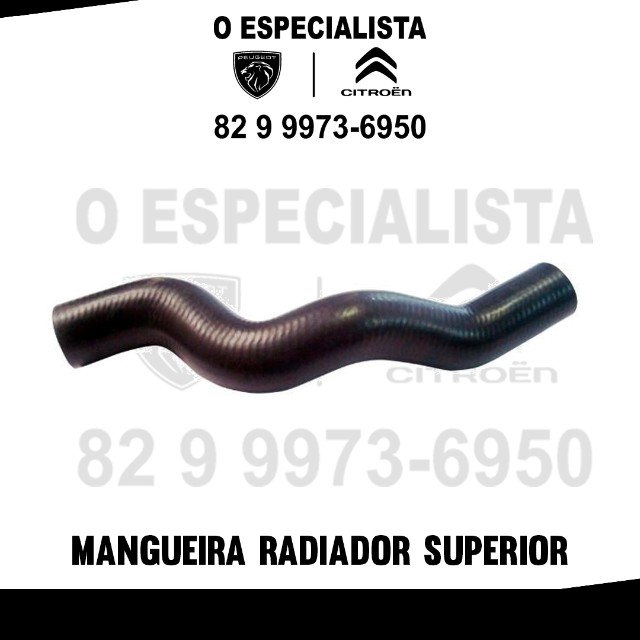 Mangueira radiador superior - 206/307 2.0 16v Código Original: 1343AG