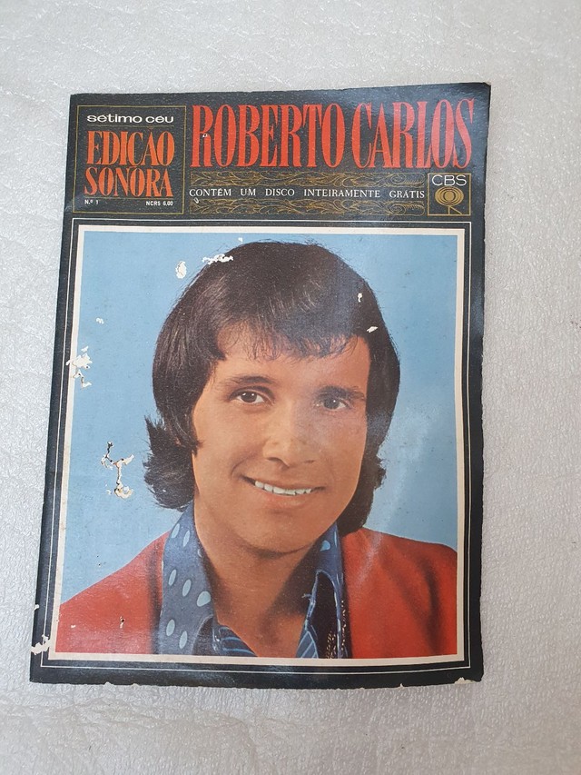 Antiguidade Revista sétimo ceu número 1 Roberto carlos - Foto 2