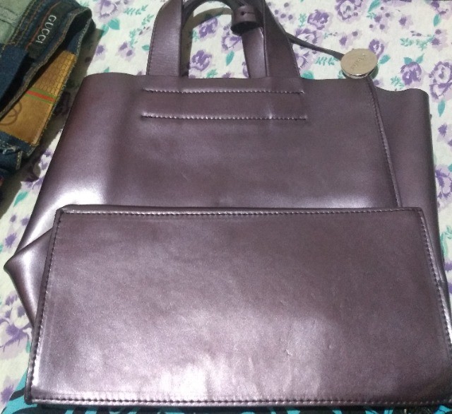 furla purple bolsa