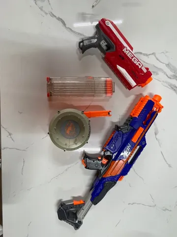 Metralhadoras Nerf Automatica Mega