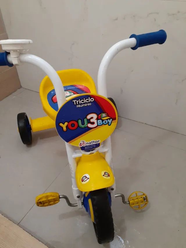 Triciclo Infantil You Boy em Aluminio - Nathor