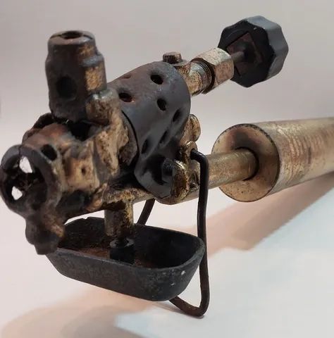 MAÇARICO  ANTIGO <br>MARCA GUALCO<br>N° 1 LATÃO  41x 13 x 9 cm