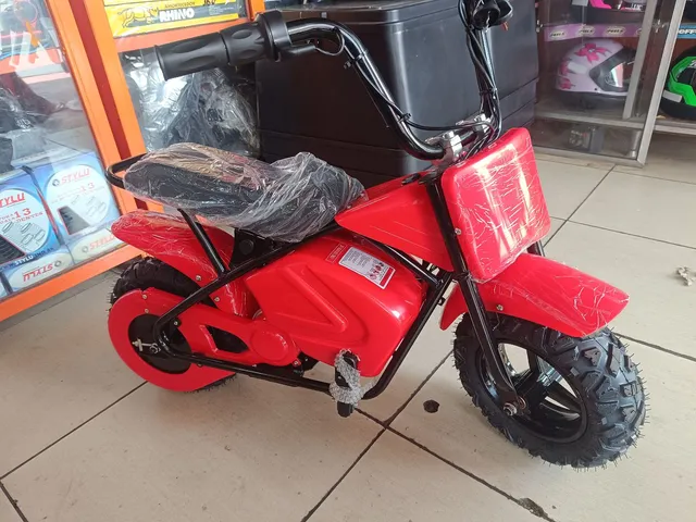 Mini Quadriciclo Infantil Gasolina 49cc Mbx Partida Elétrica Cor Vermelho