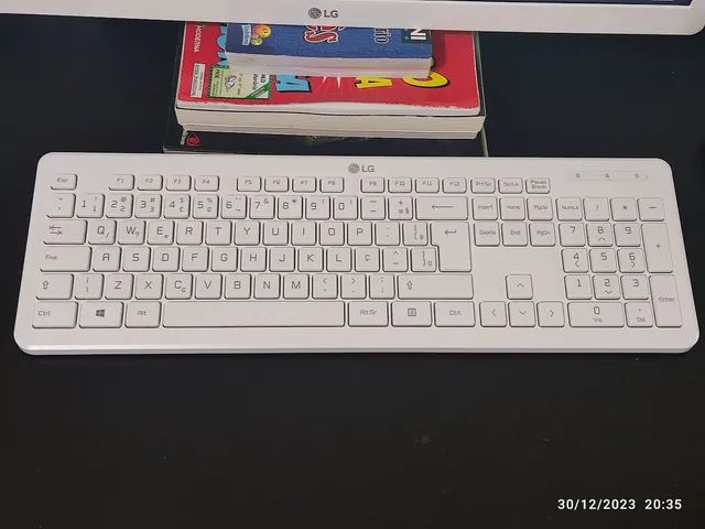 Promoção! LG All in One + Impressora Hp+ Teclado e Mouse Original + Teclado e Mouse Gamer - Foto 2